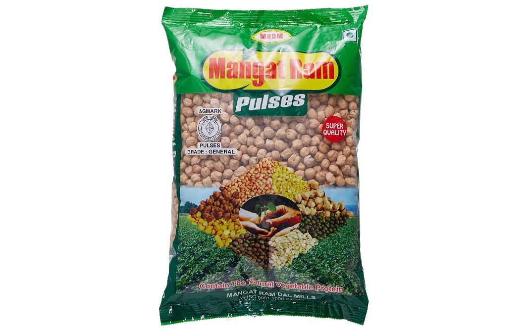 Mangat Ram Safed Kabuli Chana    Pack  1 kilogram